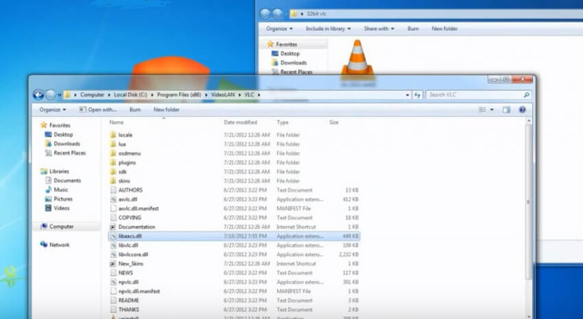 aacs decoding vlc library